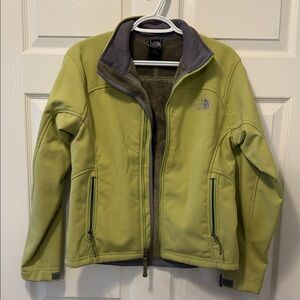 The North Face Olive Softshell Jacket